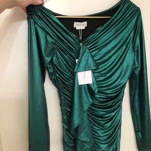Lovers and friends green dress brand new